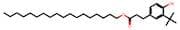 Octadecyl 3-(3-(tert-butyl)-4-hydroxyphenyl)propanoate