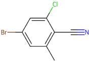 4-Bromo-2-chloro-6-methylbenzonitrile