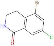 5-Bromo-7-chloro-3,4-dihydroisoquinolin-1(2H)-one