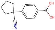 [4-(1-Cyanocyclopentyl)phenyl]boronic acid
