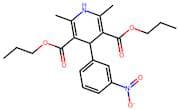 Dipropyl 2,6-dimethyl-4-(3-nitrophenyl)-1,4-dihydropyridine-3,5-dicarboxylate