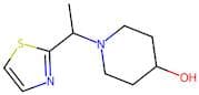 1-(1-(Thiazol-2-yl)ethyl)piperidin-4-ol