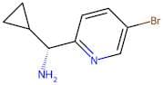 (R)-(5-Bromopyridin-2-yl)(cyclopropyl)methanamine