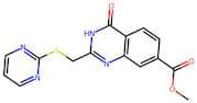 Methyl 4-oxo-2-((pyrimidin-2-ylthio)methyl)-3,4-dihydroquinazoline-7-carboxylate