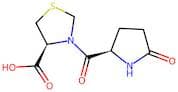 (S)-3-((R)-5-Oxopyrrolidine-2-carbonyl)thiazolidine-4-carboxylic acid