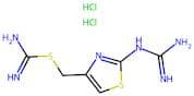 (2-Guanidinothiazol-4-yl)methyl carbamimidothioate dihydrochloride