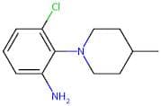 3-Chloro-2-(4-methylpiperidin-1-yl)aniline