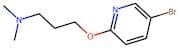 3-((5-Bromopyridin-2-yl)oxy)-N,N-dimethylpropan-1-amine