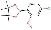 2-(4-Chloro-2-methoxyphenyl)-4,4,5,5-tetramethyl-1,3,2-dioxaborolane