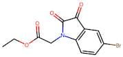 Ethyl 2-(5-Bromo-2,3-dioxoindolin-1-yl)acetate