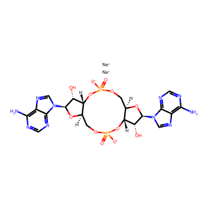 Sodium (2R,3R,3aS,7aR,9R,10R,10aS,14aR)-2,9-bis(6-amino-9H-purin-9-yl)-3,10-dihydroxyoctahydro-2H,…
