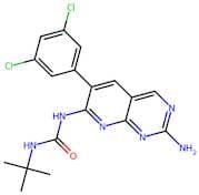 1-(2-Amino-6-(3,5-dichlorophenyl)pyrido[2,3-d]pyrimidin-7-yl)-3-(tert-butyl)urea