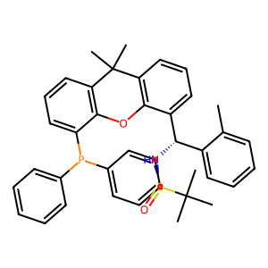 (R)-N-((S)-(5-(Diphenylphosphanyl)-9,9-dimethyl-9H-xanthen-4-yl)(o-tolyl)methyl)-2-methylpropane-2…