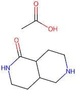 Octahydro-2,6-naphthyridin-1(2H)-one acetate