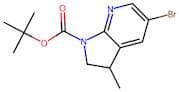 tert-Butyl 5-bromo-3-methyl-2,3-dihydro-1H-pyrrolo[2,3-b]pyridine-1-carboxylate