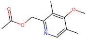 (4-Methoxy-3,5-dimethylpyridin-2-yl)methyl acetate