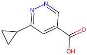 6-Cyclopropylpyridazine-4-carboxylic acid