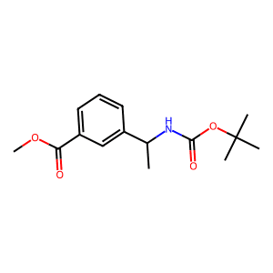 Methyl 3-(1-((tert-butoxycarbonyl)amino)ethyl)benzoate