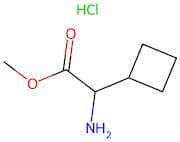 Methyl 2-amino-2-cyclobutylacetate hydrochloride