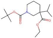 1-(tert-Butyl) 3-ethyl 3-isopropylpiperidine-1,3-dicarboxylate