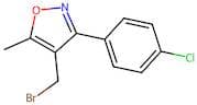 4-(Bromomethyl)-3-(4-chlorophenyl)-5-methylisoxazole