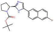 (S)-tert-Butyl 2-(5-(6-bromonaphthalen-2-yl)-1H-imidazol-2-yl)pyrrolidine-1-carboxylate