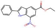 Ethyl 7-nitro-2-phenyl-1H-indole-5-carboxylate