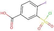 3-(Chlorosulfonyl)-4-iodobenzoic acid