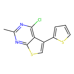 4-Chloro-2-methyl-5-(thiophen-2-yl)thieno[2,3-d]pyrimidine