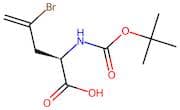 (R)-4-Bromo-2-((tert-butoxycarbonyl)amino)pent-4-enoic acid