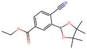 Ethyl 4-cyano-3-(4,4,5,5-tetramethyl-1,3,2-dioxaborolan-2-yl)benzoate
