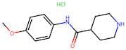 N-(4-Methoxyphenyl)piperidine-4-carboxamide hydrochloride