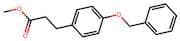 Methyl 3-(4-(benzyloxy)phenyl)propanoate