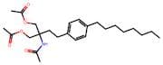 2-Acetamido-2-(4-octylphenethyl)propane-1,3-diyl diacetate