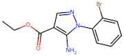Ethyl 5-amino-1-(2-bromophenyl)-1H-pyrazole-4-carboxylate