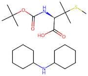 Dicyclohexylamine (R)-2-((tert-butoxycarbonyl)amino)-3-methyl-3-(methylthio)butanoate