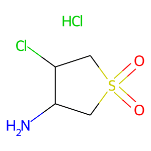 3-Amino-4-chloro-1,1-dioxidethiolane hydrochloride