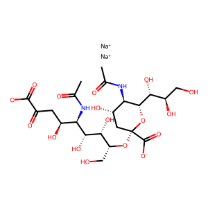 Sodium (2S,4S,5R,6R)-5-acetamido-2-(((2R,3S,4R,5R,6S)-5-acetamido-8-carboxylato-1,3,4,6-tetrahydro…