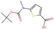 5-((tert-Butoxycarbonyl)(methyl)amino)thiophene-2-carboxylic acid
