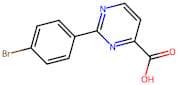 2-(4-Bromophenyl)pyrimidine-4-carboxylic acid
