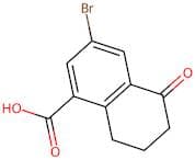 3-Bromo-5-oxo-5,6,7,8-tetrahydronaphthalene-1-carboxylic acid