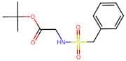 tert-Butyl 2-(Phenylmethylsulfonamido)acetate