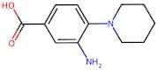 3-Amino-4-(piperidin-1-yl)benzoic acid