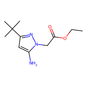 Ethyl 2-(5-amino-3-(tert-butyl)-1H-pyrazol-1-yl)acetate