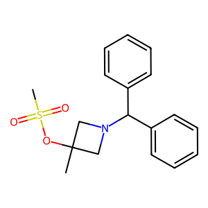 1-Benzhydryl-3-methylazetidin-3-yl methanesulfonate