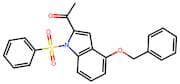1-(4-(Benzyloxy)-1-(phenylsulfonyl)-1H-indol-2-yl)ethanone
