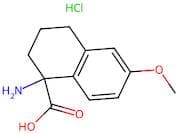 1-Amino-6-methoxy-1,2,3,4-tetrahydronaphthalene-1-carboxylic acid hydrochloride
