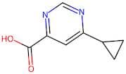 6-Cyclopropylpyrimidine-4-carboxylic acid