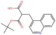 3-(tert-Butoxy)-3-oxo-2-(quinolin-4-ylmethyl)propanoic acid