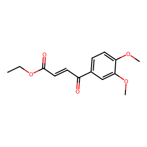 (E)-Ethyl 4-(3,4-dimethoxyphenyl)-4-oxo-2-butenoate